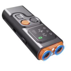 R&eacute;pulsif Ultrasonique Chien Double T&ecirc;te Anti-Aboiement Rechargeable + Lampe Noir