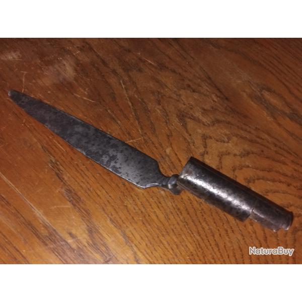 Rare ba�onnette truelle XVIII �me si�cle