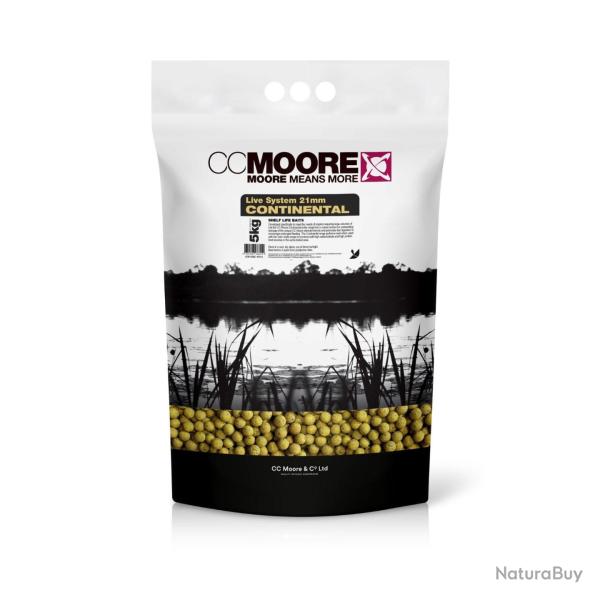 CCMOORE BOILIES CONTINENTAL LIVE SYSTEM 21MM 5KG CCMOORE