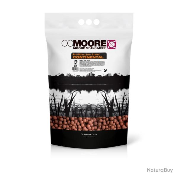 CCMOORE BOILIES CONTINENTAL PRO-STIM LIVER 21MM 5KG CCMOORE