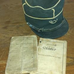 Rare ensemble chasseur forestier fin XIX &egrave;me d&eacute;but XX &egrave;me