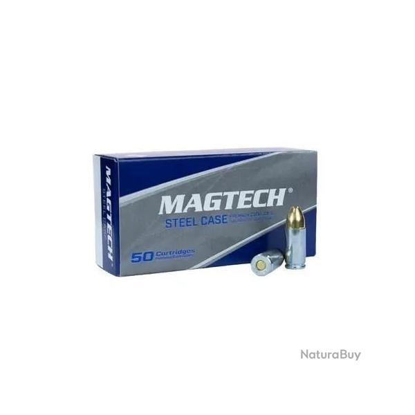 MUNITION MAGTECH 9X19 124GR FMJ ACIER
