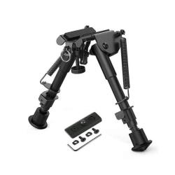 Bipied en aluminium compatible M-LOK et grenadi&egrave;re - 15 &agrave; 23cm