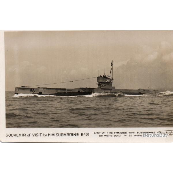 Carte postale sous-marin HMS E48 -N�8039