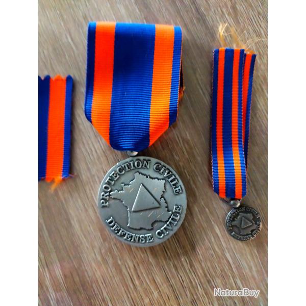 M�daille Observatoire Citoyen de D�fense et Protection Civiles Argent (associative)