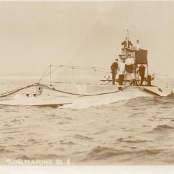 Carte postale SUBMARINE B.6.-N&deg;8040