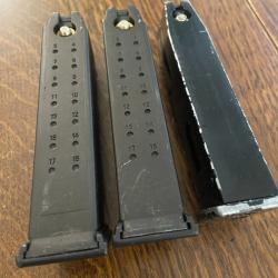 Lot de 3 Chargeurs Type G17 G18 GP1799 Gaz