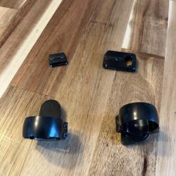 Montage pivotant hms + collier 30mm pour browning maral