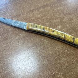 Couteau Thiers Compagnon acier Damas Locau