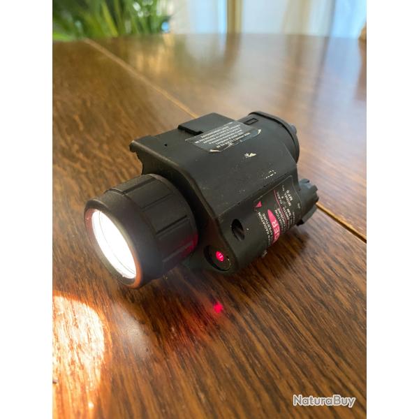 Lampe Laser rouge Tactique LED  Lampe et laser sp�ciale arme Combo Max - Hyper Acess