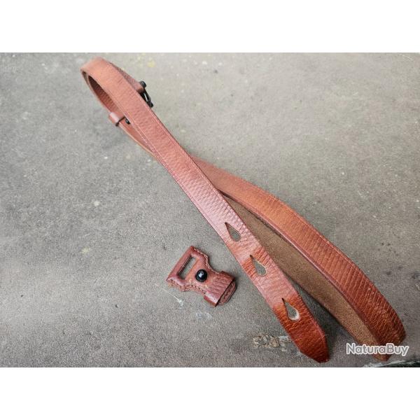 Bretelle Mauser 98k k98 reproduction en cuir