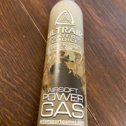 Bouteille GAZ Airsoft Ultrair Power Gas ASG 570ml / 130 PSI