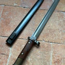 Ba&iuml;onnette tch&egrave;que VZ24 monomatricule - WW2