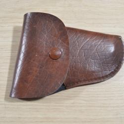 Holster pour  revolver /  Pistolet &agrave; identifier  ancien petit pistolet  (12)