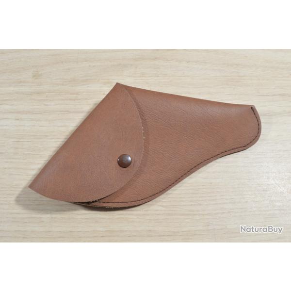 Holster pour  revolver /  Pistolet � identifier  ancien petit pistolet export police Smith ?  (12)