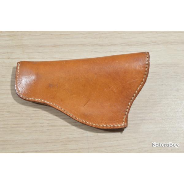 Holster pour  revolver /  Pistolet � identifier  ancien petit pistolet export AKAH (12)