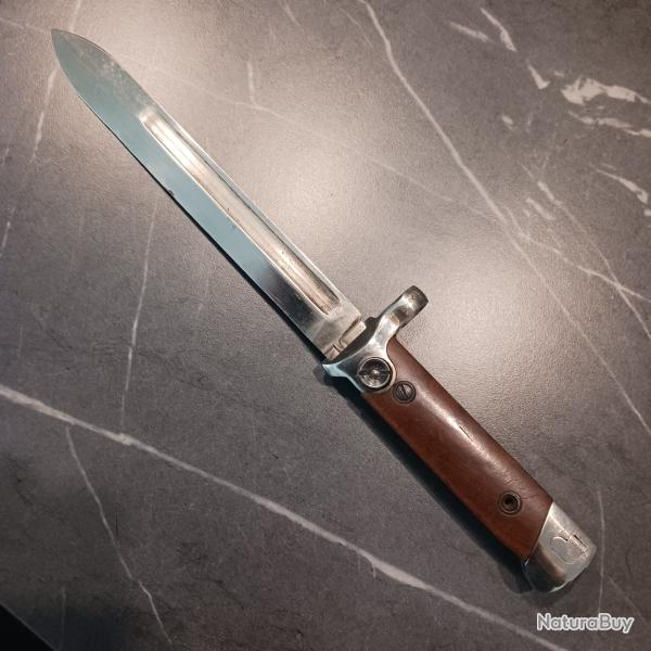 Ba�onnette pliable pour fusil le carcano 38 italien