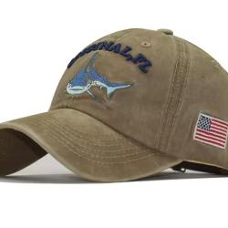 Casquette US SHARK Kaki ENCHERE 1 EURO