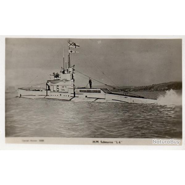 Carte postale sous-marin H.M. L6 -N�8043