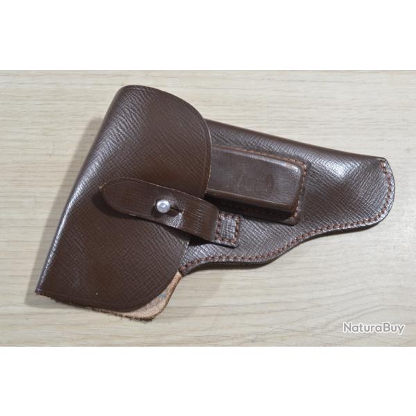 Holster Militaire Walther 7.65 PPK � identifier police ancien ( 12)