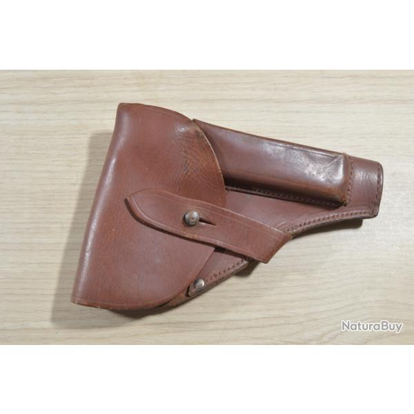 Holster revolver / pistolet  Militaire Walther 7.65 PPK � identifier police ancien  export ( 12)