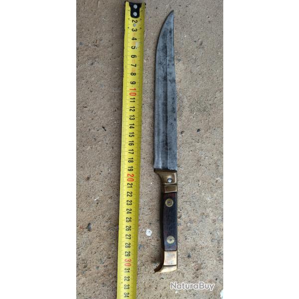 Couteau de tranch�e de poilu type boucher