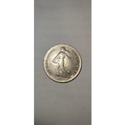 Pi&egrave;ces de collection tr&egrave;s rares 5 Francs semeuse ann&eacute;e 1973