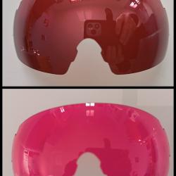 2 Verres big pour lunettes de tir Shoot-Off Master P.Boutin Sport avec 1 Nez silicone