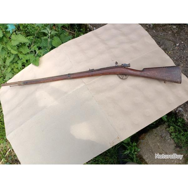 Fusil chassepot scolaire de manipulation