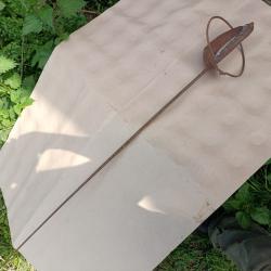 &Eacute;p&eacute;e d escrime ancienne