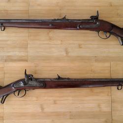 Carabine LORENZ orignie de 1855, Chasseur &agrave; pied, tireur d'&eacute;lite