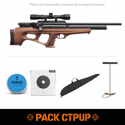 Carabine &agrave; plomb PCP Crosman Akela 43J - Cal. 5.5 - 5.5 mm / 48 cm / Pack CTPUP