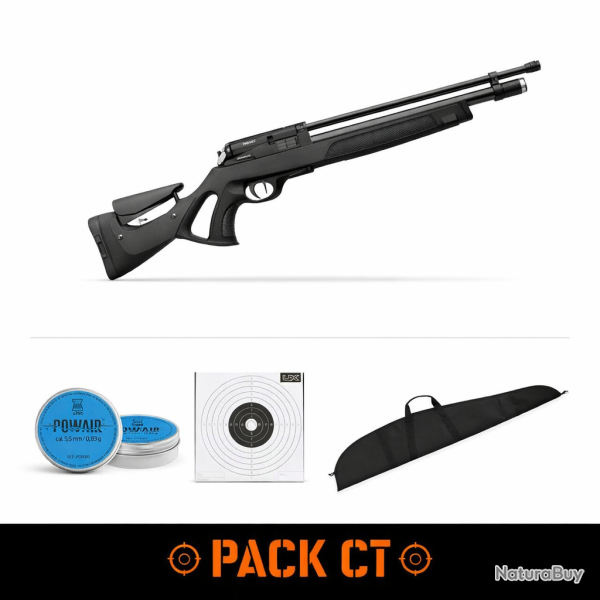 Carabine � plomb PCP Gamo Coyote synth�tique - Cal. 5.5 mm - 5.5 mm / 40 Joules / Pack CT