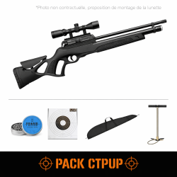 Carabine &agrave; plomb PCP Gamo Coyote synth&eacute;tique - Cal. 5.5 mm - 5.5 mm / 40 Joules / Pack CTPUP