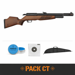 Carabine &agrave; plomb PCP Gamo RISER Punisher 40 J - Cal. 5.5 - Pack CT