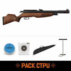 Carabine &agrave; plomb PCP Gamo RISER Punisher 40 J - Cal. 5.5 - Pack CTPU