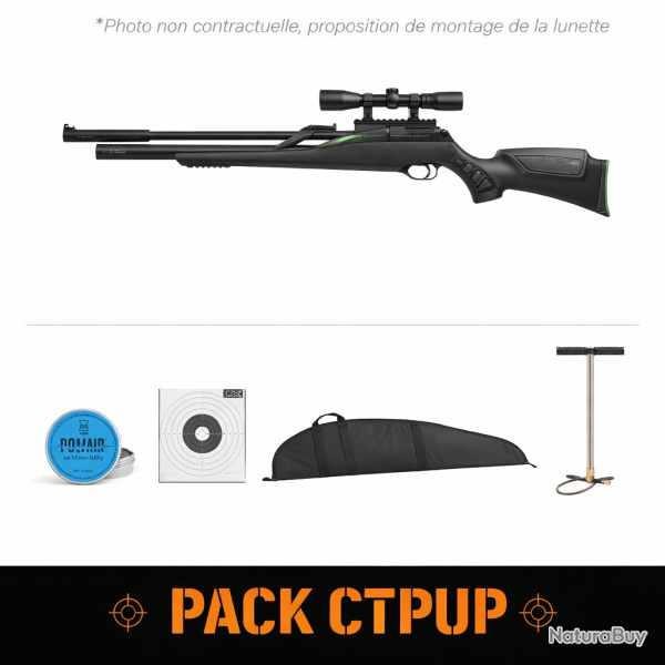Carabine � Plomb PCP Snowpeak T-REX - Cal. 5.5 - 19.9 J / Pack CTPUP