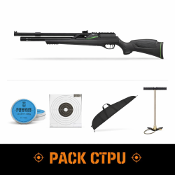 Carabine &agrave; Plomb PCP Snowpeak T-REX - Cal. 5.5 - 35 J / Pack CTPU