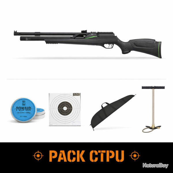 Carabine � Plomb PCP Snowpeak T-REX - Cal. 5.5 - 35 J / Pack CTPU