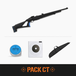 Carabine &agrave; plomb PCP Stoeger XM1 avec lunette RTI 4x32 et accessoires - Pack CT