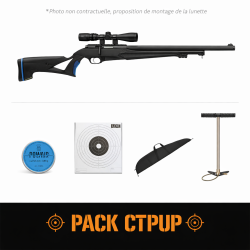 Carabine &agrave; plomb PCP Stoeger XM1 avec lunette RTI 4x32 et accessoires - Pack CTPUP