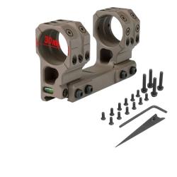 Montage Lunette H 1.93 Rail Picatinny Aluminium Support Optique Pr&eacute;cision Chasse Tir SP-3002  TAN