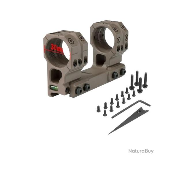 Montage Lunette H 1.93 Rail Picatinny Aluminium Support Optique Pr�cision Chasse Tir SP-3002  TAN