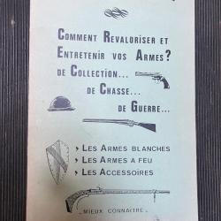 Documentation Restauration des armes