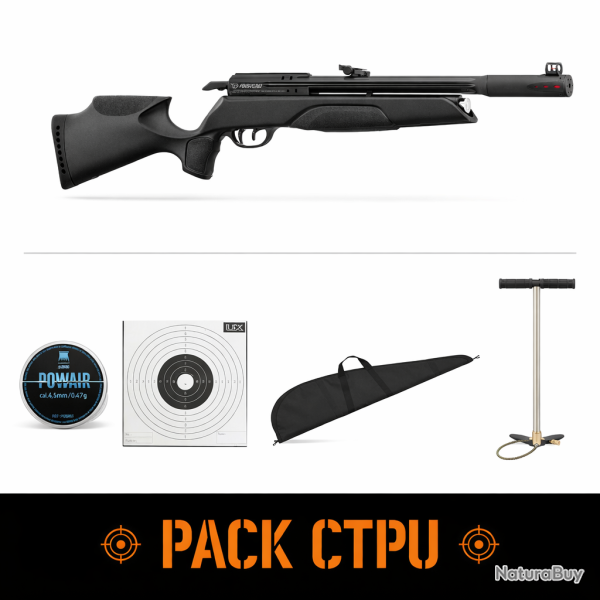 Pack carabine � plomb PCP Gamo Arrow Standard - 51 cm / Pack CTPU