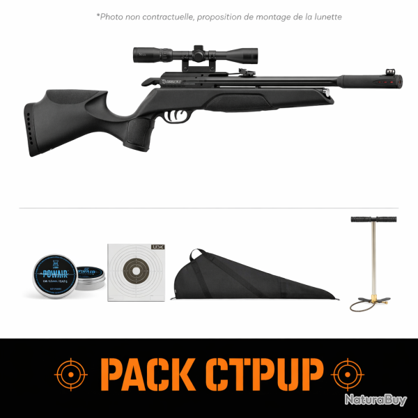Pack carabine � plomb PCP Gamo Arrow Standard - 51 cm / Pack CTPUP