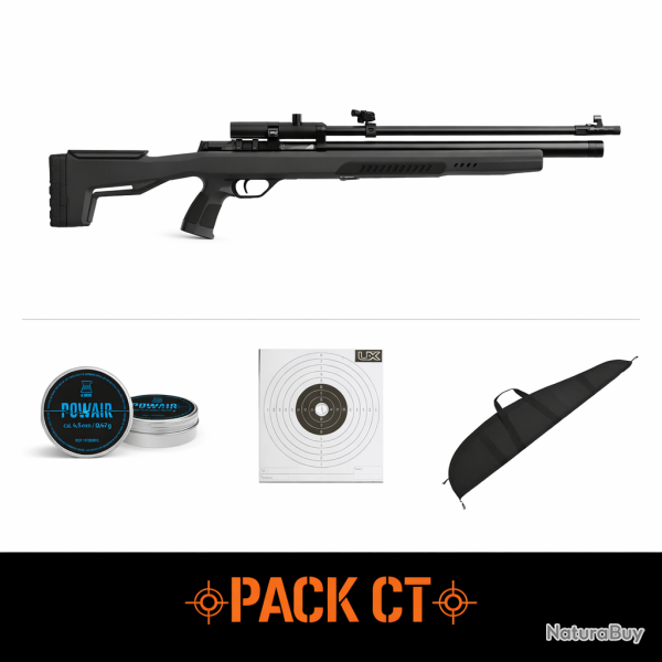 Pack Carabine PCP Crosman Icon - Cal. 4.5 mm - Pack CT