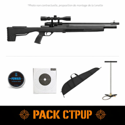 Pack Carabine PCP Crosman Icon - Cal. 4.5 mm - Pack CTPUP