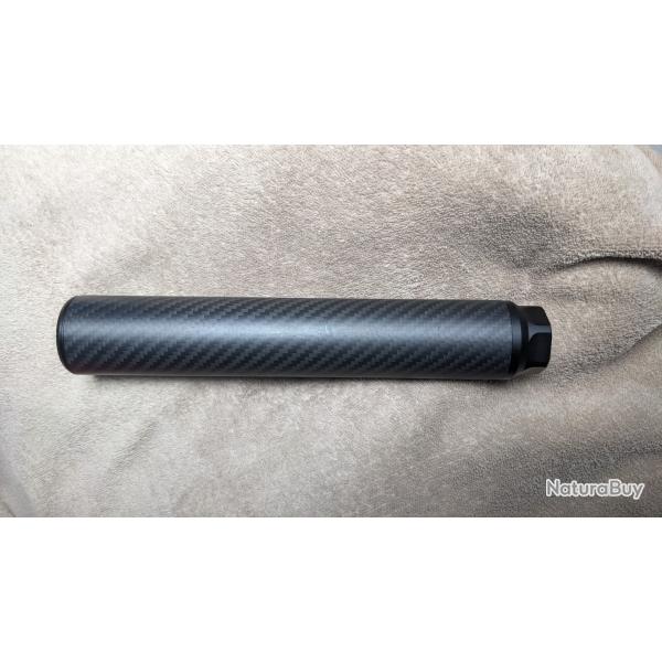 Silencieux Siverback airsoft carbone long