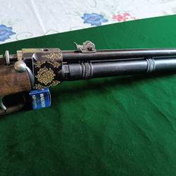 La"CARBONA"-Carabine a Gaz liquifi&eacute;/ cal.8mm B.r."Highpower"+18J./P.Giffard-St.Etienne-"de Luxe"-TBE